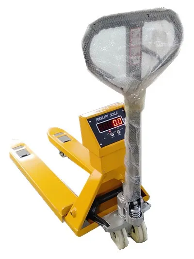 High Lift Hydraulic Hand Pallet Truck Hand Pallet Truck Scale