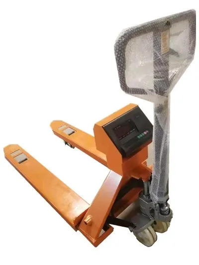 High Lift Hydraulic Hand Pallet Truck Hand Pallet Truck Scale