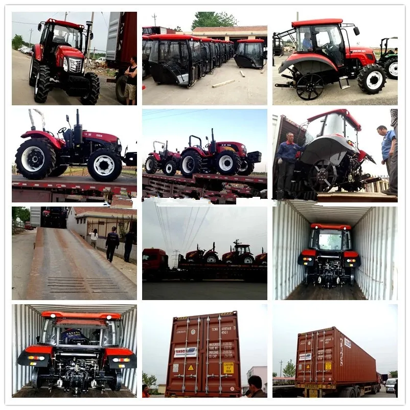 High Quality 4WD 1004 100HP Farm Tractor for Sale