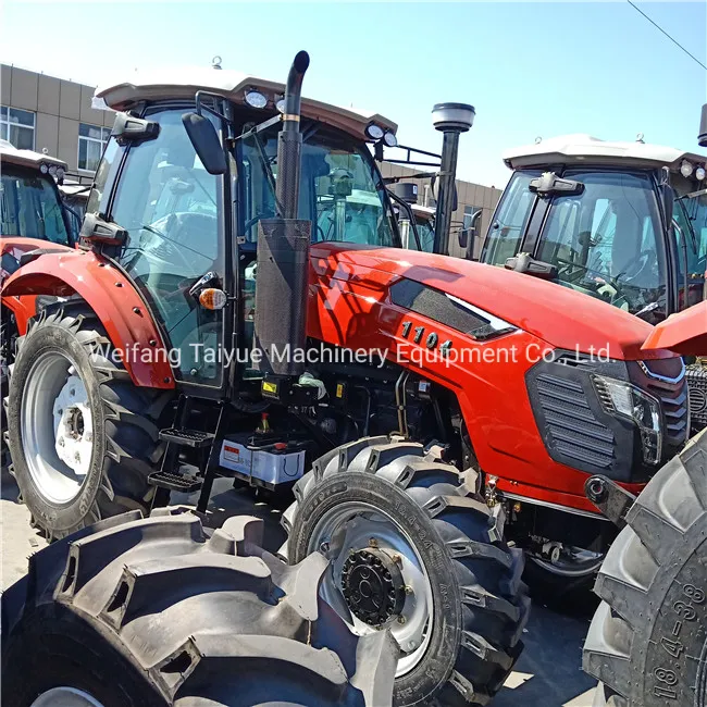 Hot Sale Factory Price Tractor De 110HP, 110HP 4WD Farm Tractors