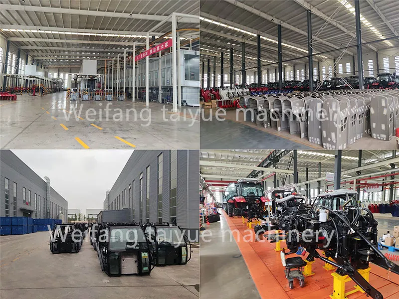 Hot Sale Factory Price Tractor De 110HP, 110HP 4WD Farm Tractors