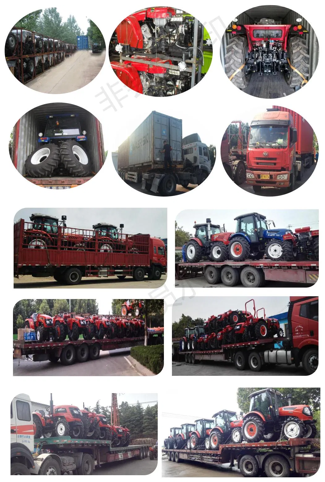 Hot Selling Farm Machine 150 HP Agriculture Tractor 1504 Farm Tractor 4WD 1504-2 Tractor with CE