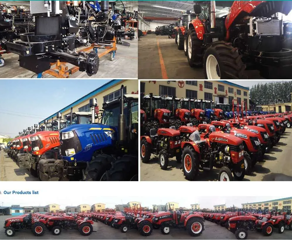 Hot Selling Farm Machine 150 HP Agriculture Tractor 1504 Farm Tractor 4WD 1504-2 Tractor with CE