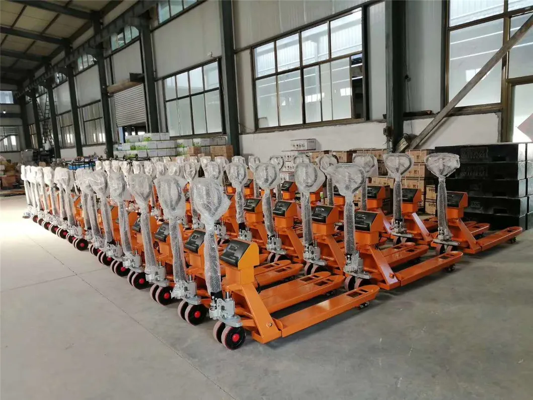 Hydraulic Hand Pallet Truck with Weigh Scale