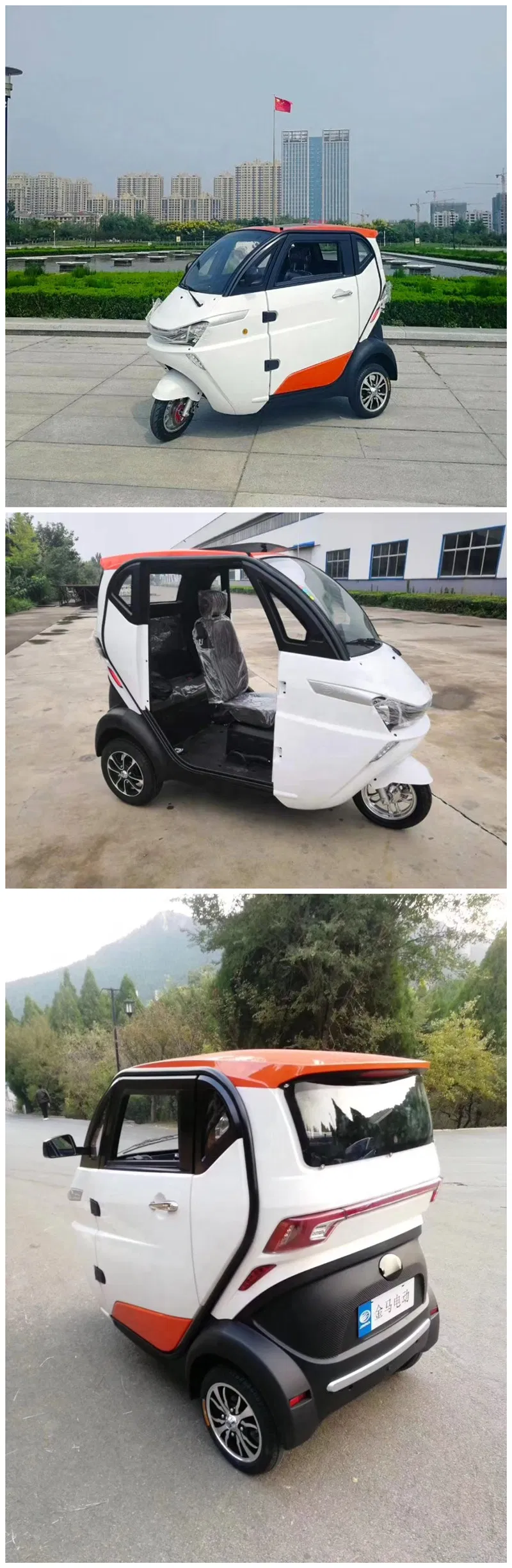 L6e Coc CCC Ce Approved 3000W Electric Car for Logistic