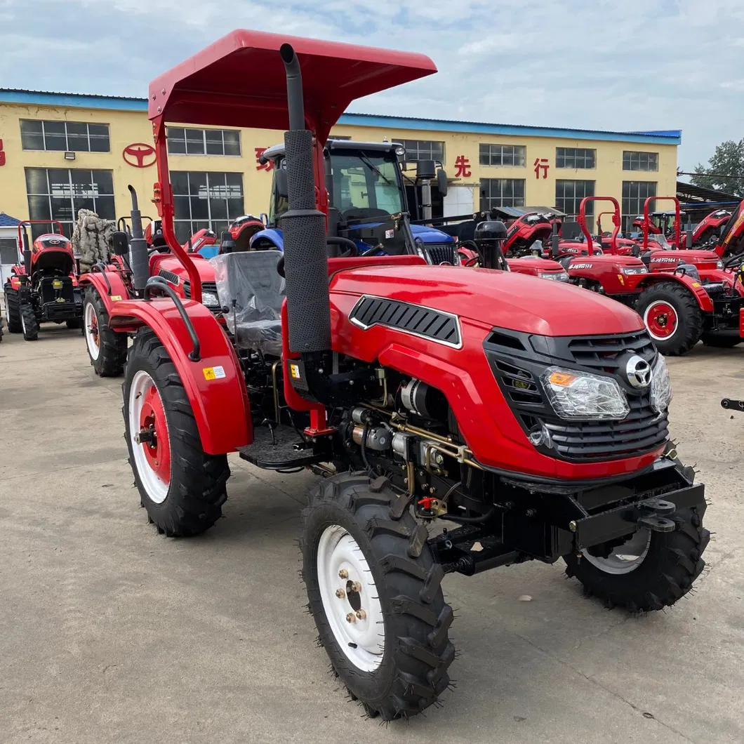 Long Service Life 30HP 40HP 4X4 Wheel Small Garden Orchard Farm Tractor with Parts