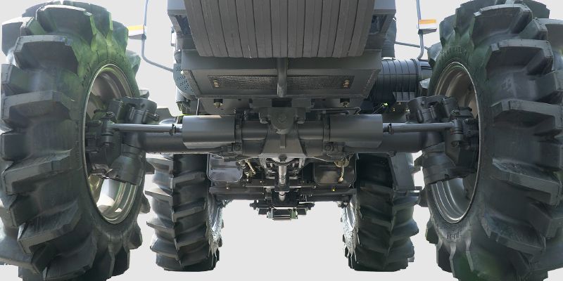 Long Service Life Full Hydraulic Green Rn904 Power Tiller Tractor