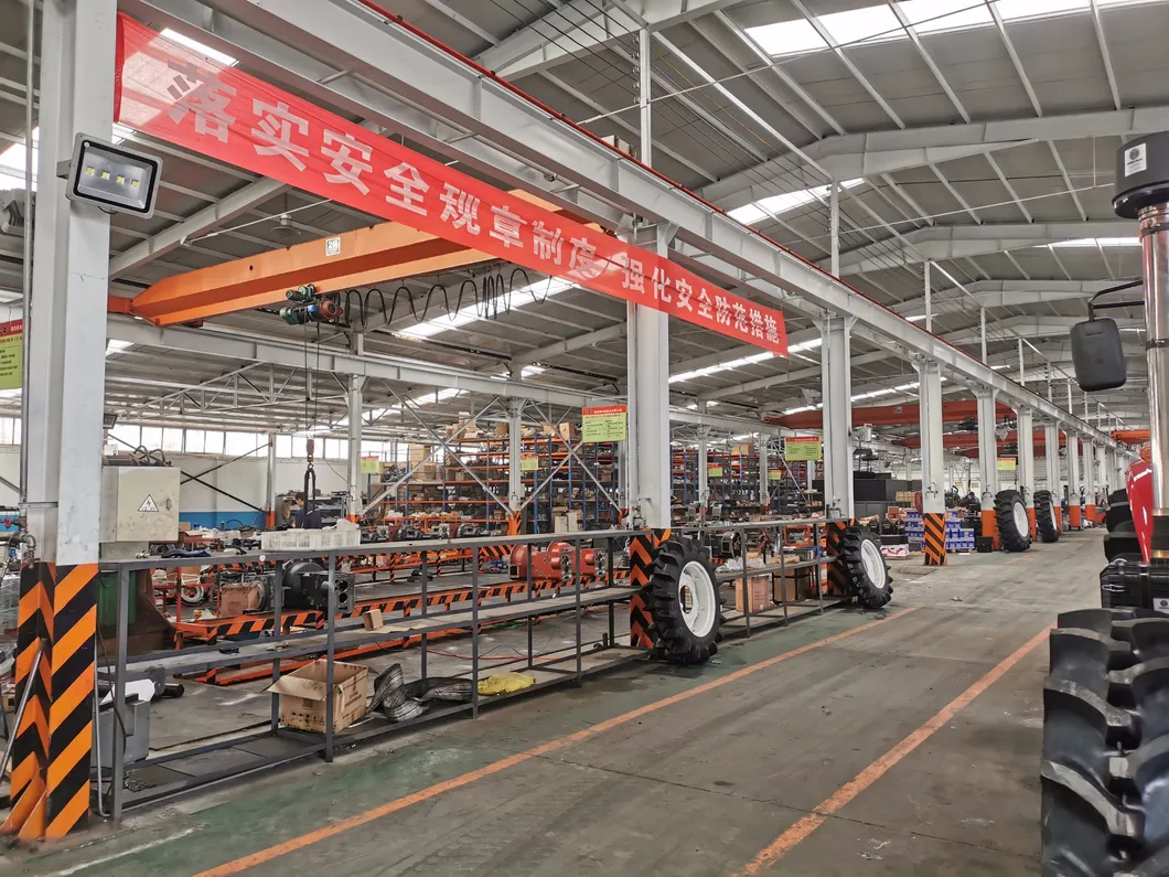 Lowest Price 30HP 4WD Agricultural Garden Walking Compact Mini Farm Tractor