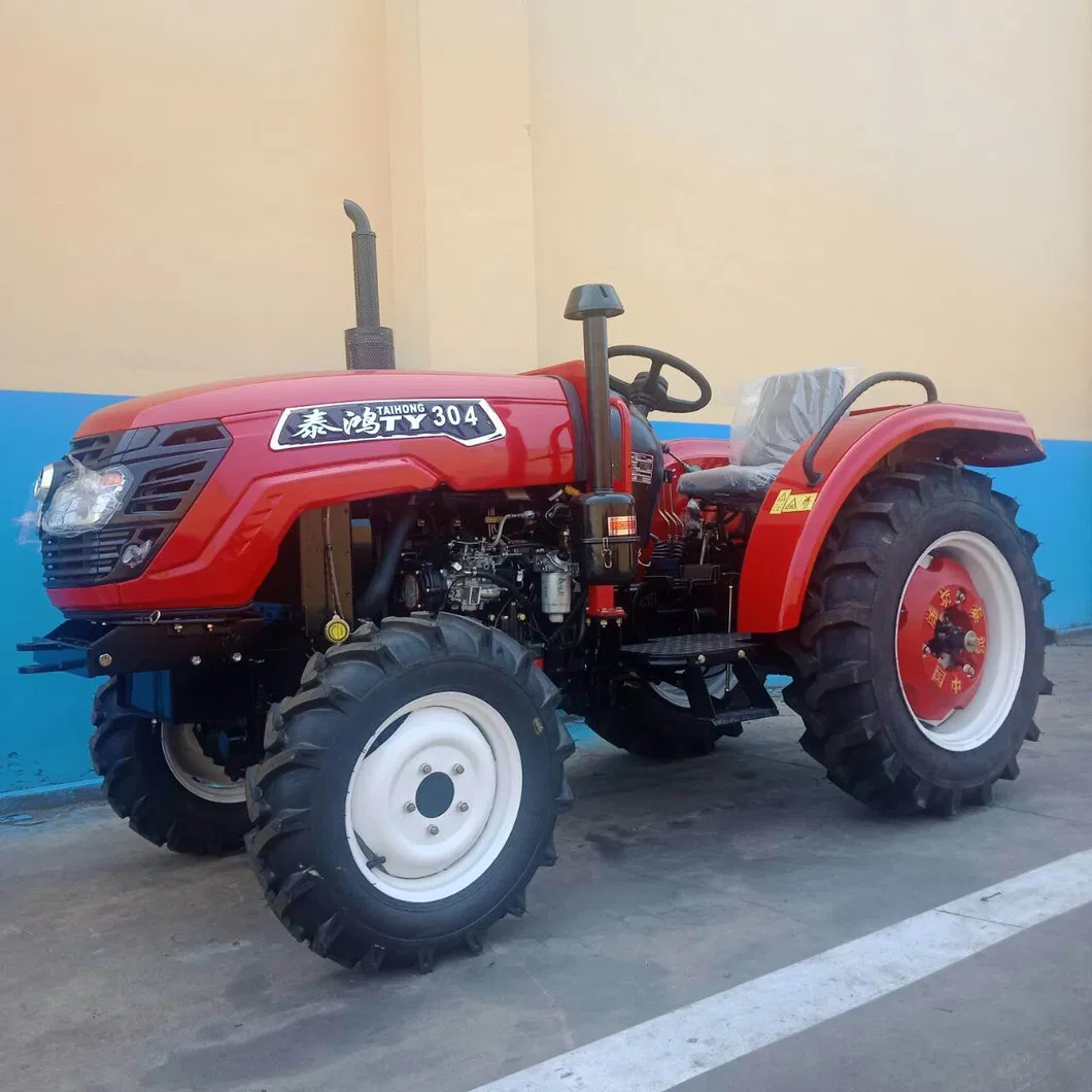 Made in China 30HP 4WD Agricultural Tractor Compact Mini Garden Lawn Walking Farm Tractors