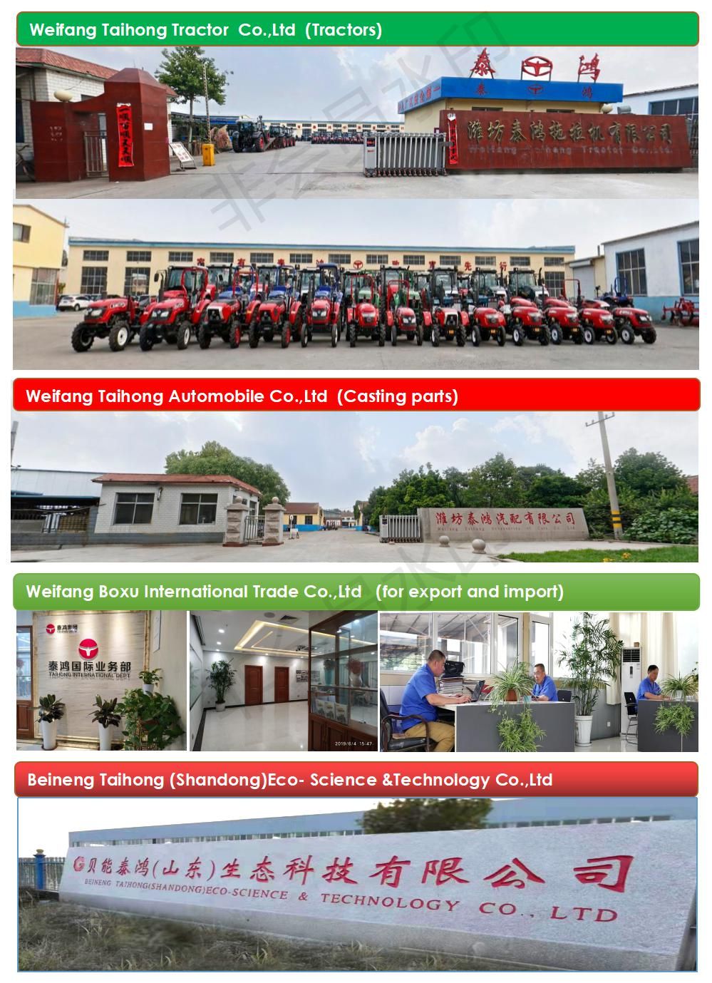 Made in China 30HP 4WD Compact Mini Tractor Agricultural Walking Garden Lawn Orchard Farm Tractor