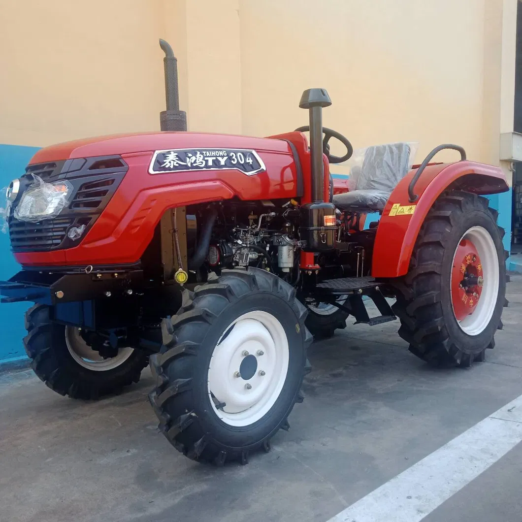 Made in China 30HP 4WD Compact Mini Tractors Walking Agricultural Machinery Farm Tractor