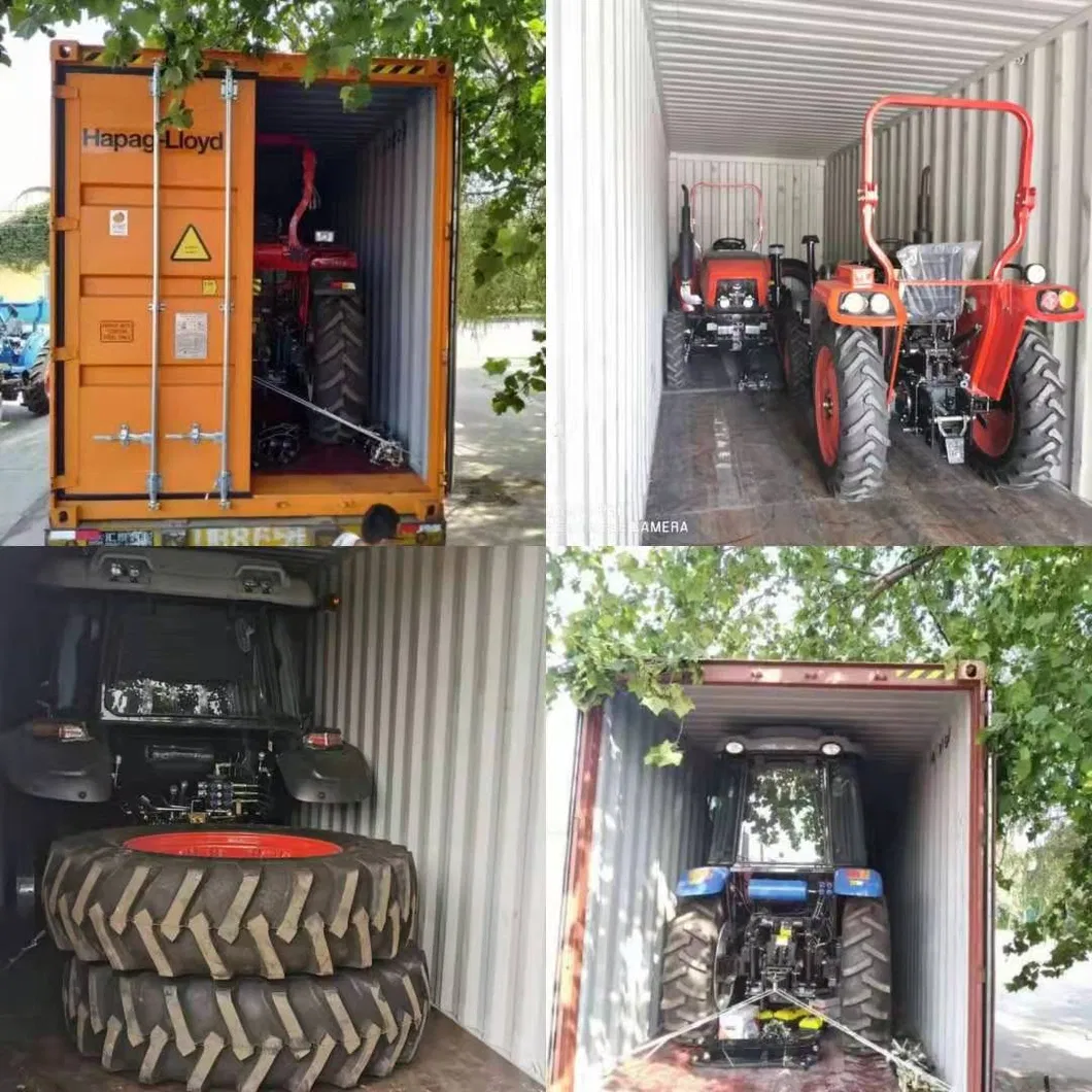 Made in China 30HP 4WD Compact Mini Tractors Walking Agricultural Machinery Farm Tractor