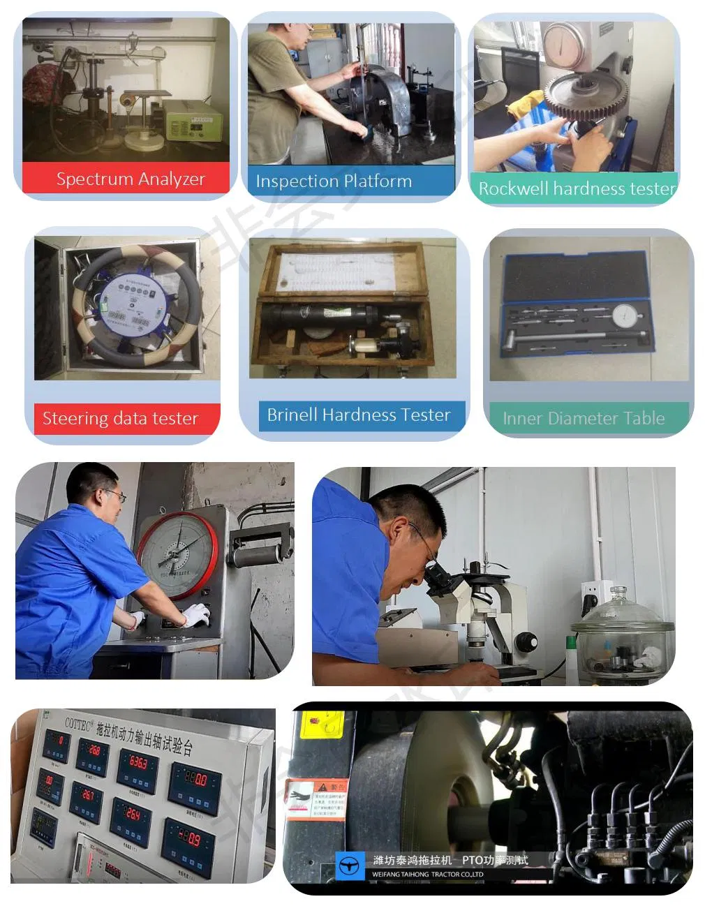 Made in China 30HP 4WD Wheel Diesel Engine Walking Tractor Agricuotural Machinery Farm Tractors