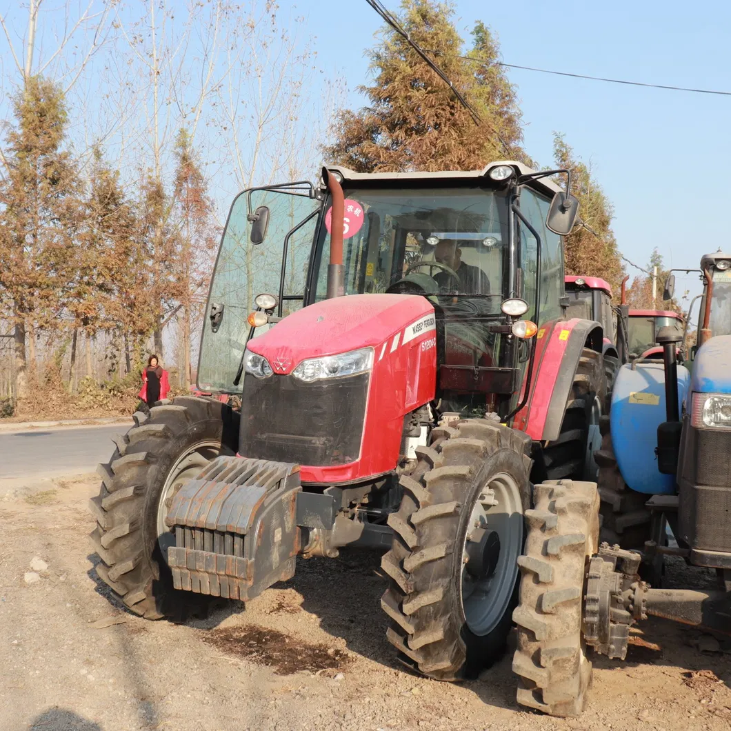 Massey Ferguson 4X4 100HP-120HP Agricola Agricultural Machinery Used Farm Massey Ferguson Usados Tractors Price for Sale