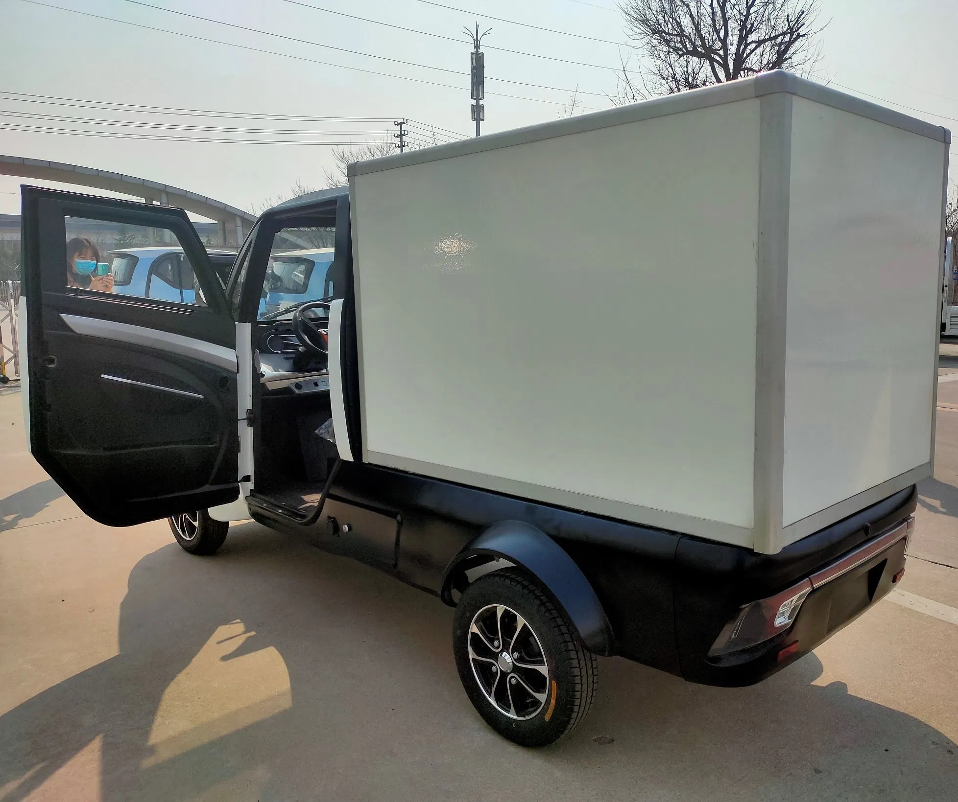 New Arrival L7e Electric Mini Mobile Food Truck with Lithium Battery