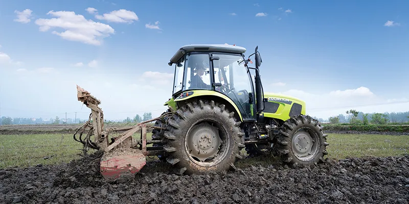 Powerful and Diesel Saving 4WD Walking Tractor for Farm