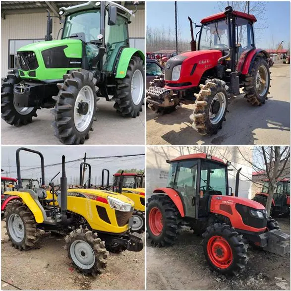 Second Used Agricultural Tractor for Sale Massey Ferguson Newholland Kubota John Deere