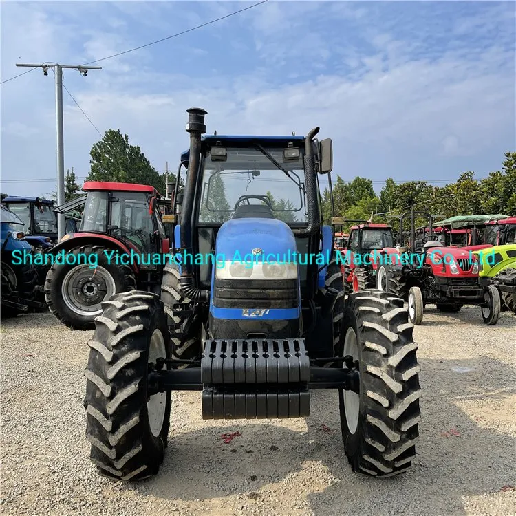Second Used Tractors John Compact Deere Tractor 5e-1004 100HP 4WD Good Quality for Sale