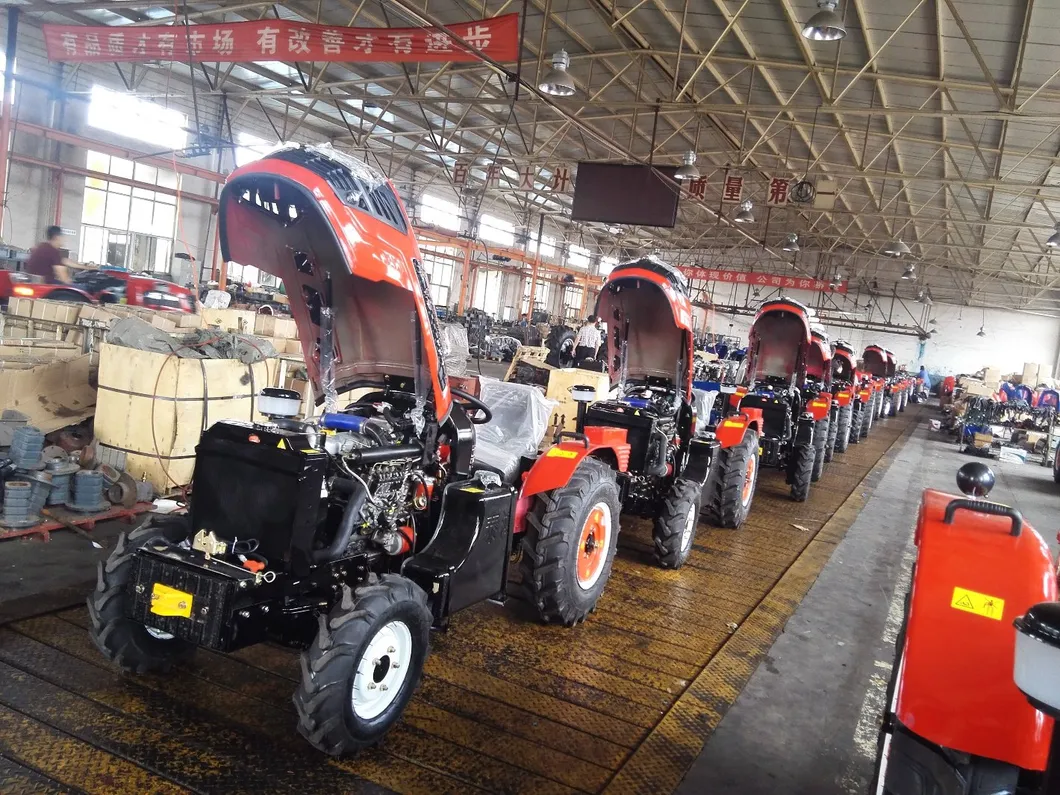 Small Garden 30HP 4WD Four Wheel Tractor Compact Mini Farm Tractors