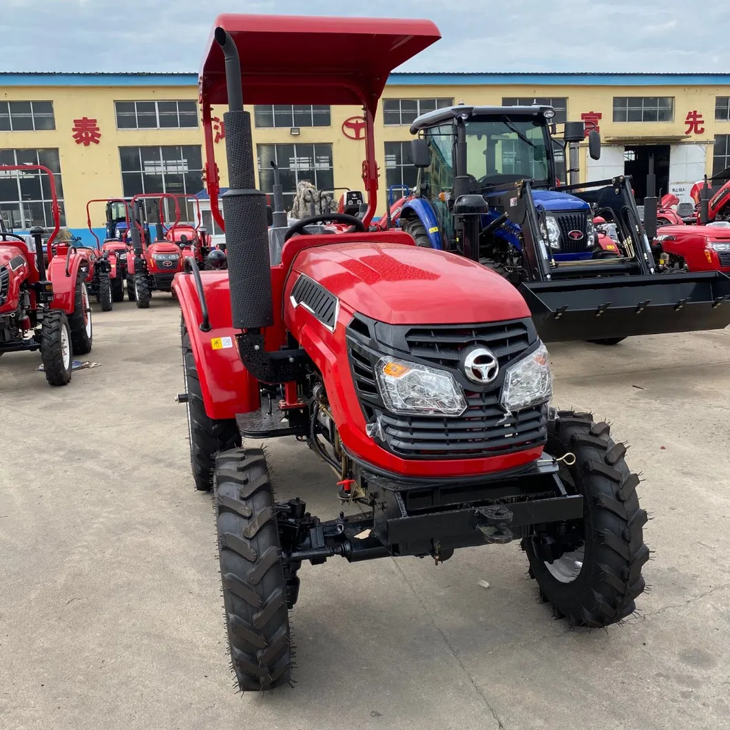 Small Garden 30HP 4WD Four Wheel Tractor Compact Mini Farm Tractors