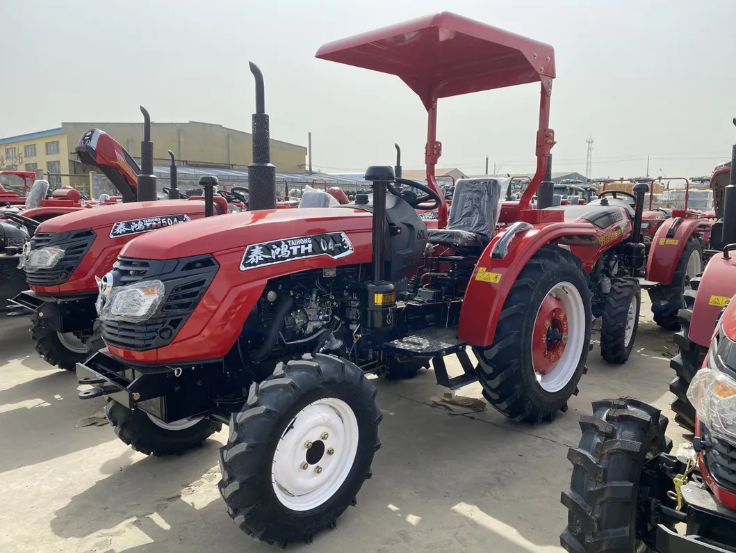 Taihong Tractor Supply 30HP 4WD Samll Garden Tractor Compact Mini Farm Tractors