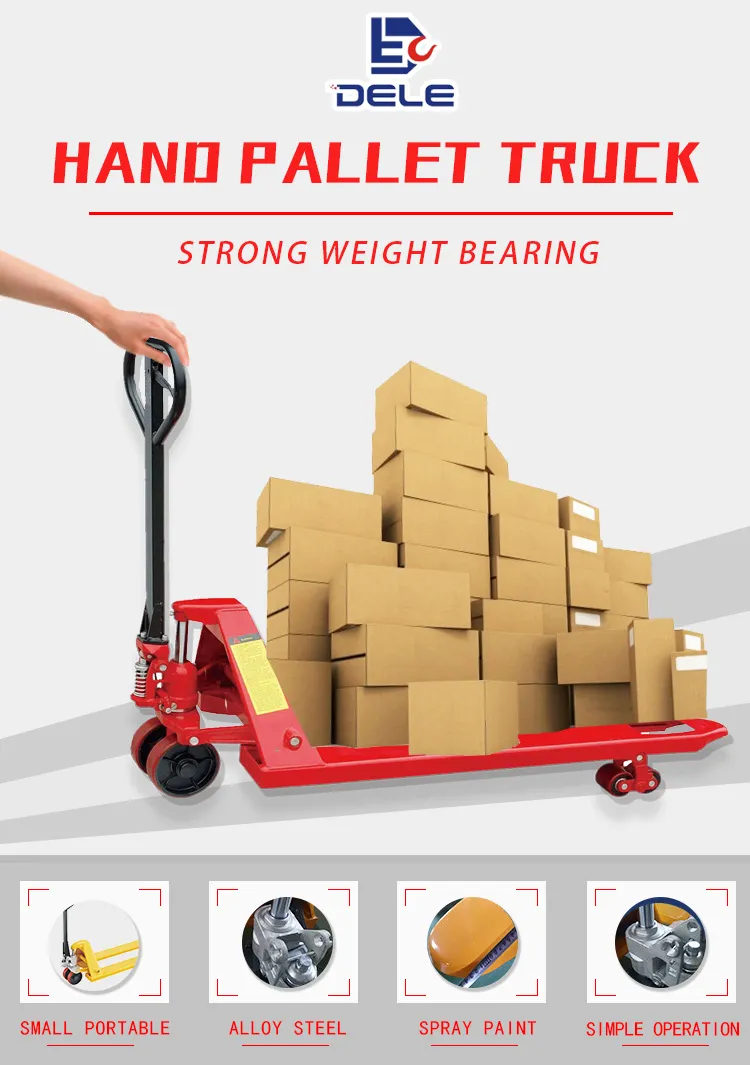 The King of Quantity 2.5ton 550*1150mm Hand Pallet Truck