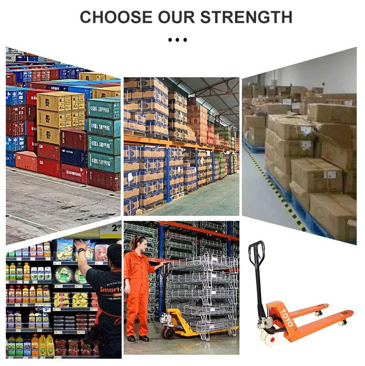 Toyo High Quality 2ton 3ton 1150*550 Hand Pallet Truck